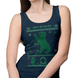 Navy Bear Sweater - Tank Top