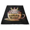 Black Coffee - Fleece Blanket