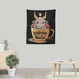 Black Coffee - Wall Tapestry