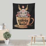 Black Coffee - Wall Tapestry