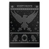 Black Crow Sweater - Metal Print