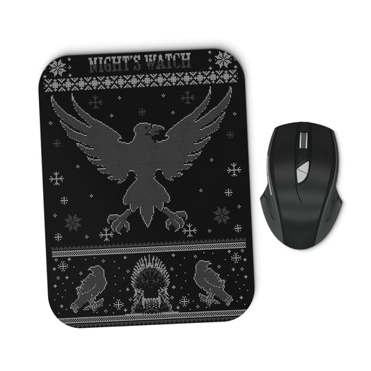 Black Crow Sweater - Mousepad