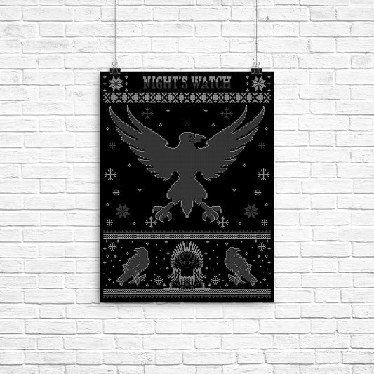 Black Crow Sweater - Poster