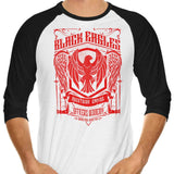 Black Eagles Officer - 3/4 Sleeve Raglan T-Shirt