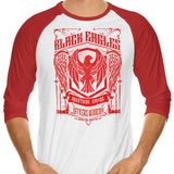 Black Eagles Officer - 3/4 Sleeve Raglan T-Shirt