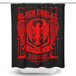 Black Eagles Officer - Shower Curtain