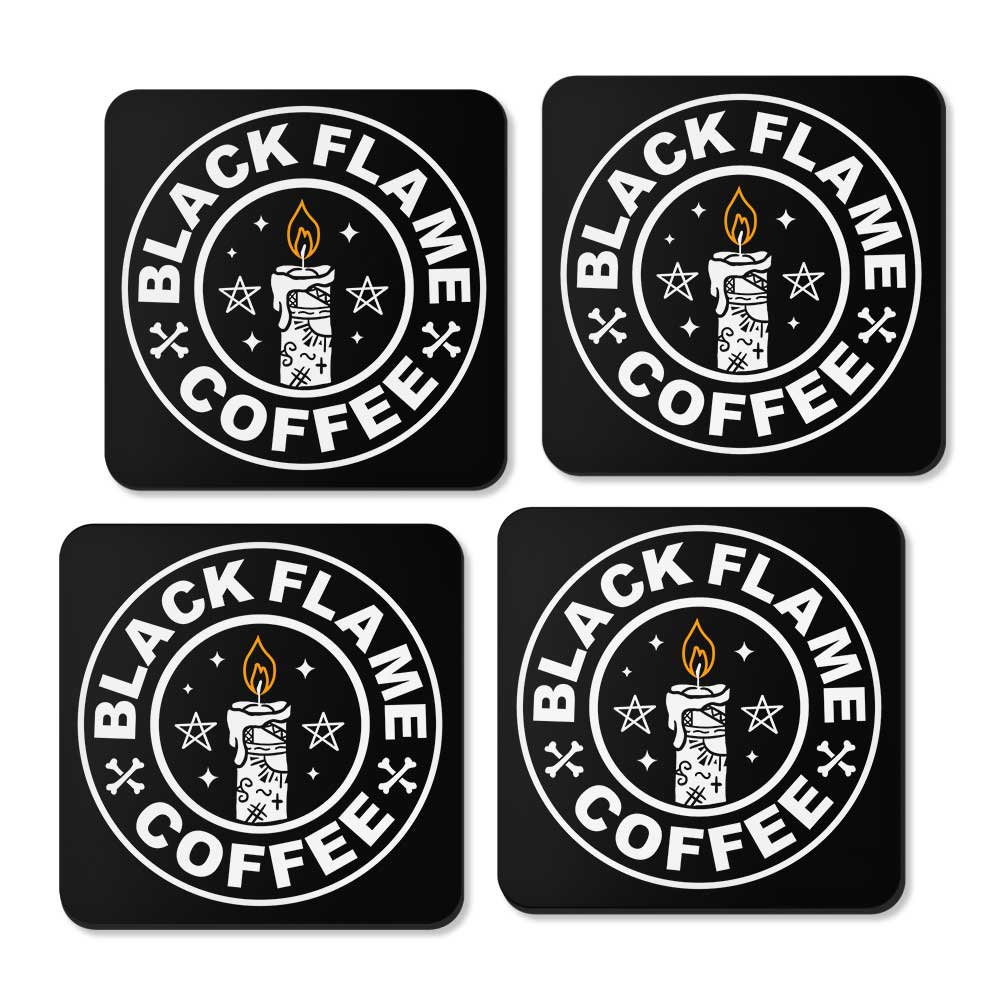 Black Flame Coffee - Coasters