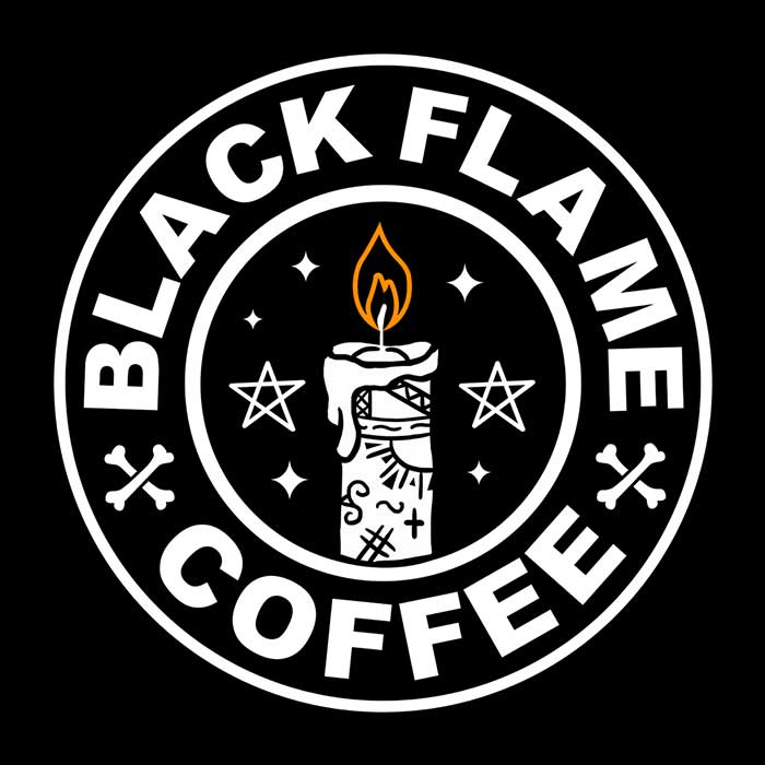 Black Flame Coffee - Coasters