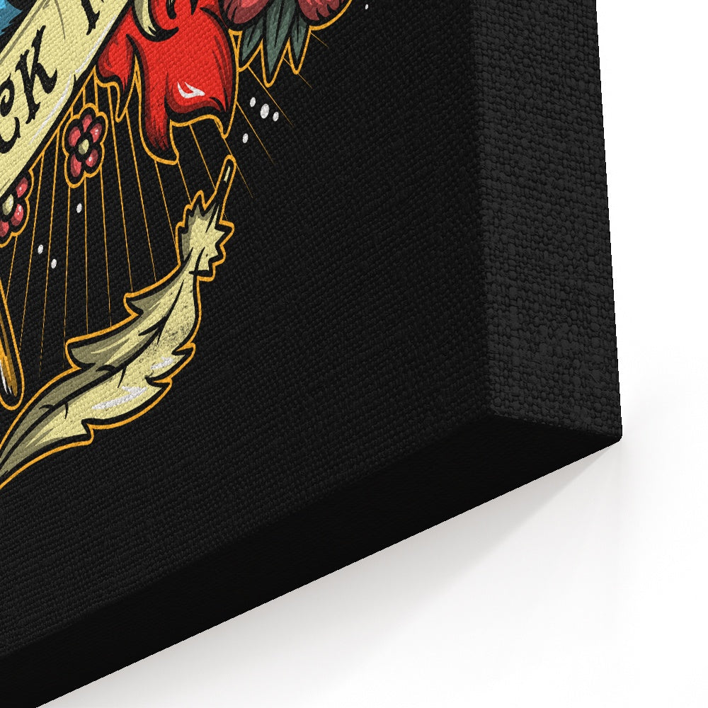 Black Magical Arts - Canvas Print