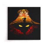 Black Waltz Fight - Canvas Print