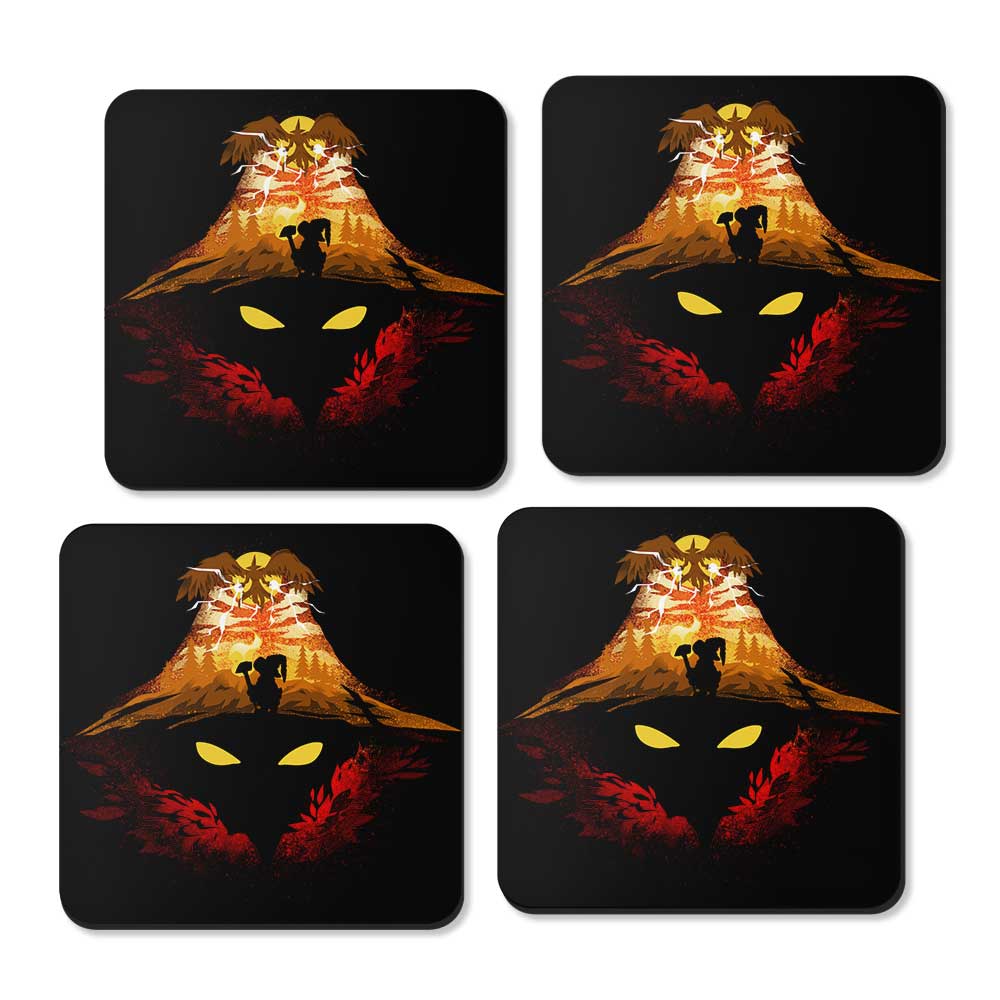 Black Waltz Fight - Coasters