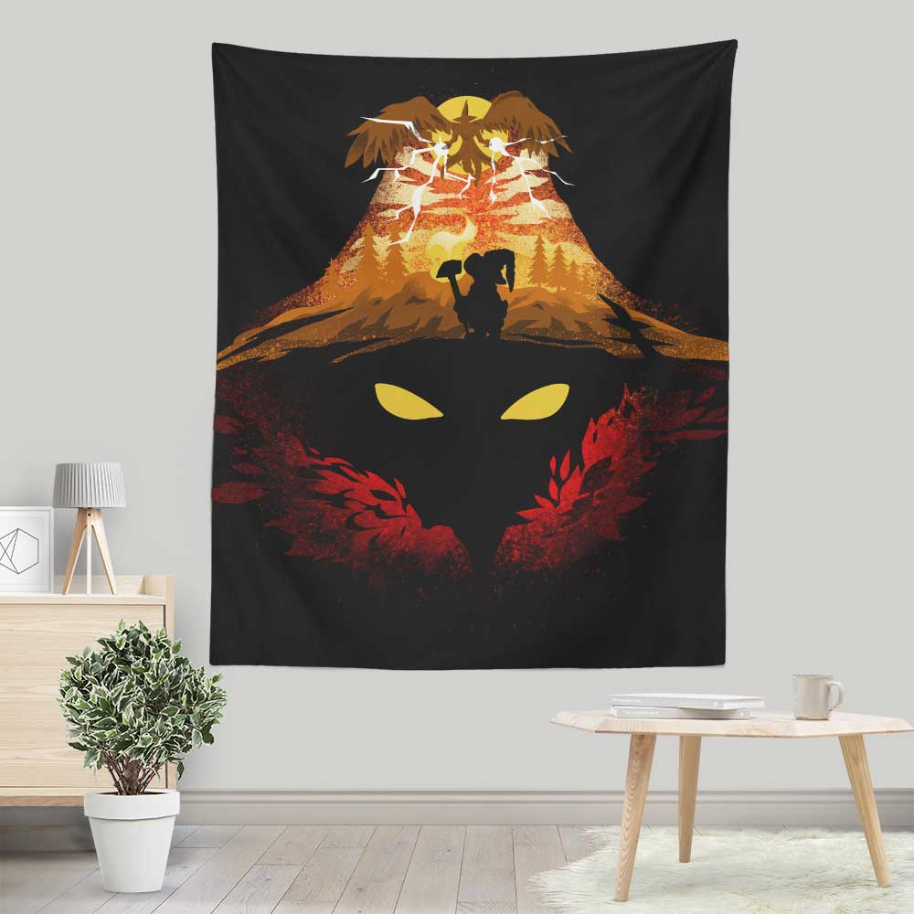 Black Waltz Fight - Wall Tapestry