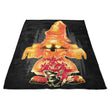 Black Wizard - Fleece Blanket