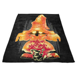Black Wizard - Fleece Blanket