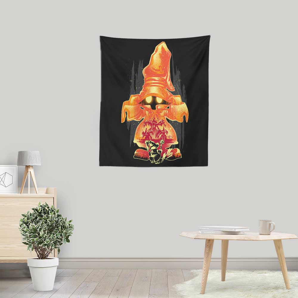 Black Wizard - Wall Tapestry