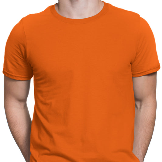 Men's T-Shirt - Orange - Blank Apparel