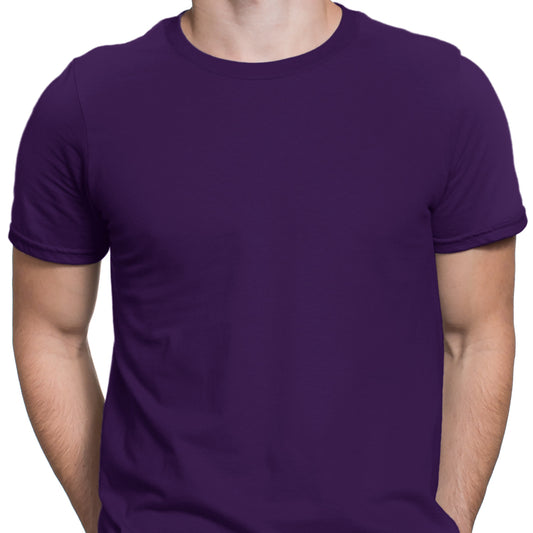 Men's T-Shirt - Purple - Blank Apparel