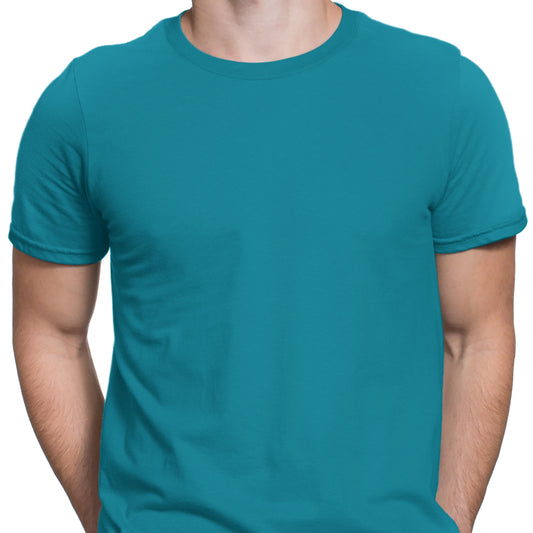 Men's T-Shirt - Teal - Blank Apparel