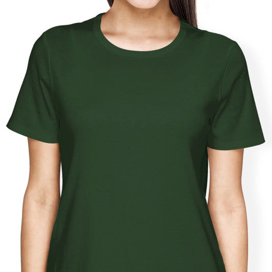 Women's T-Shirt - Dark Green - Blank Apparel
