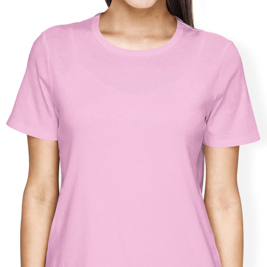 Women's T-Shirt - Light Pink - Blank Apparel