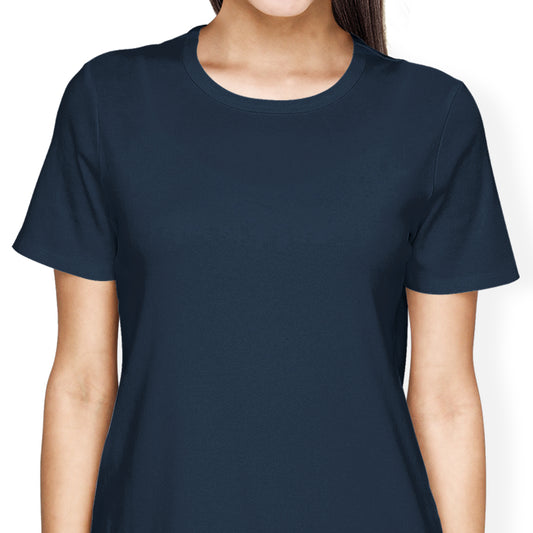 Women's T-Shirt - Navy - Blank Apparel