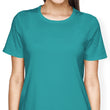 Women's T-Shirt - Teal - Blank Apparel