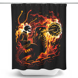 Blazing Vengeance - Shower Curtain