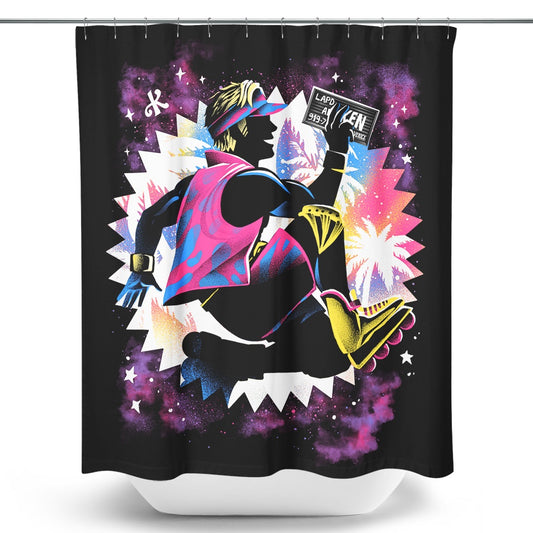 Blonde Fragility - Shower Curtain