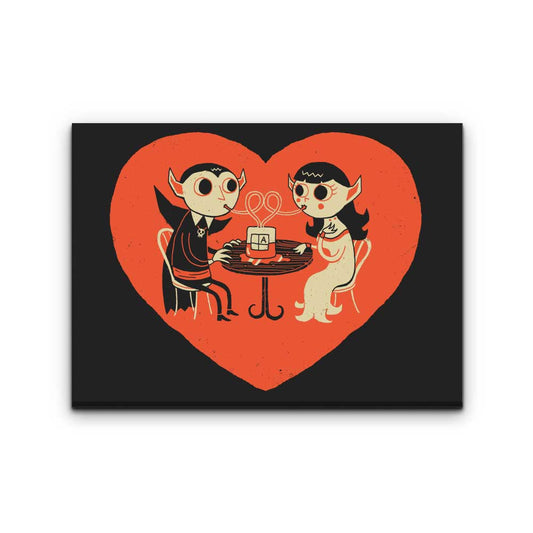 Blood Date - Canvas Print