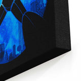 Blue Bomber Orb - Canvas Print