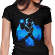 Blue Bomber Orb - Women's V-Neck