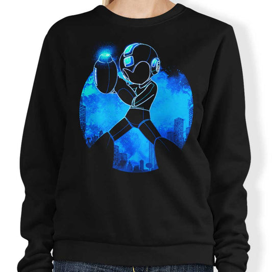 Blue Bomber Orb - Sweatshirt