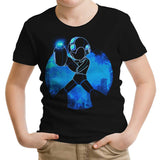 Blue Bomber Orb - Youth Apparel