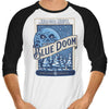 Blue Doom - 3/4 Sleeve Raglan T-Shirt