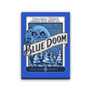 Blue Doom - Canvas Print