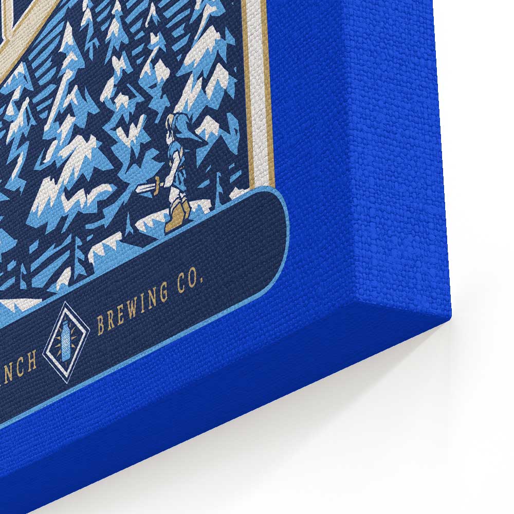 Blue Doom - Canvas Print