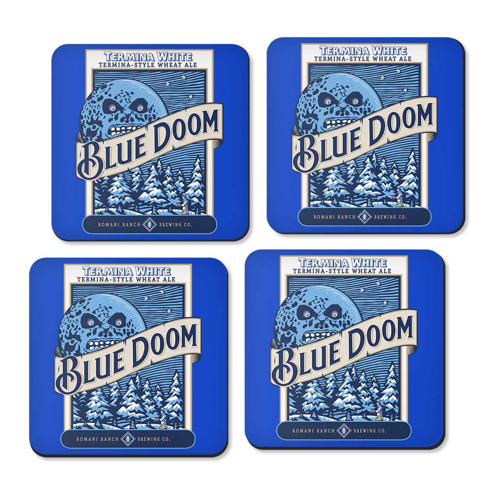 Blue Doom - Coasters