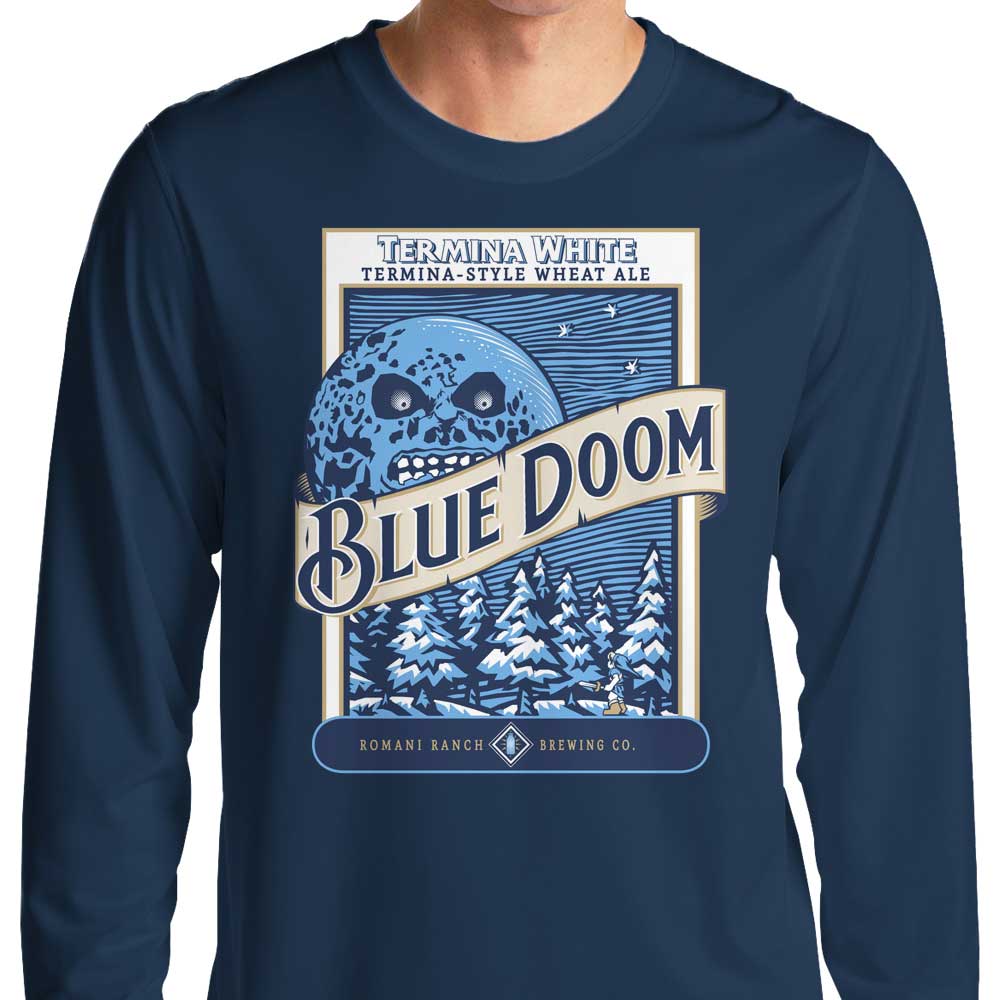 Blue Doom - Long Sleeve T-Shirt