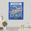 Blue Doom - Wall Tapestry