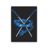Blue Fury - Canvas Print