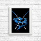 Blue Fury - Posters & Prints