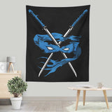 Blue Fury - Wall Tapestry