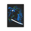 Blue Leader Ninja - Canvas Print
