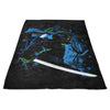 Blue Leader Ninja - Fleece Blanket