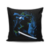 Blue Leader Ninja - Throw Pillow