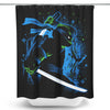 Blue Leader Ninja - Shower Curtain