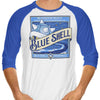 Blue Shell - 3/4 Sleeve Raglan T-Shirt