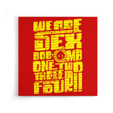 Bob-omb-Wall-Art - Canvas Print