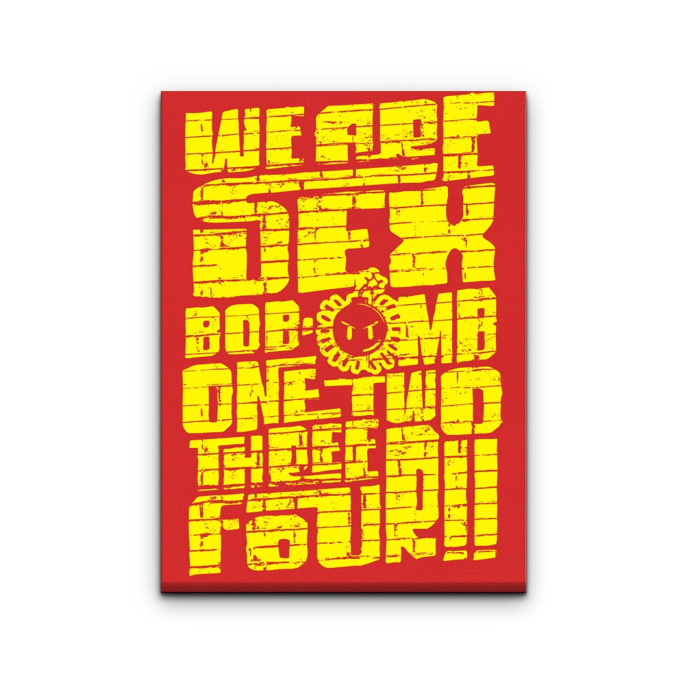 Bob-omb-Wall-Art - Canvas Print