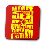 Bob-omb-Wall-Art - Coasters